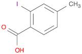 Benzoic acid, 2-iodo-4-methyl-