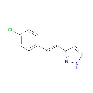 (E)-3-(4-Chlorostyryl)-1H-pyrazole