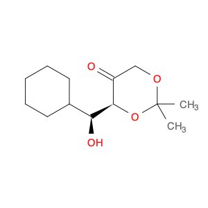 1,3-Dioxan-5-one, 4-[(S)-cyclohexylhydroxymethyl]-2,2-dimethyl-, (4S)-