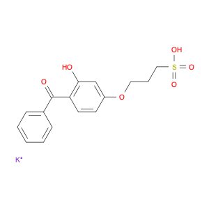 1-Propanesulfonic acid, 3-(4-benzoyl-3-hydroxyphenoxy)-, potassium salt (1:1)