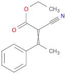 2-Butenoic acid, 2-cyano-3-phenyl-, ethyl ester