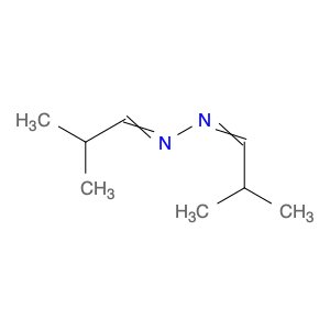 Propanal, 2-methyl-, 2-(2-methylpropylidene)hydrazone