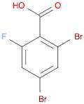 2,4-DIBROMO-6-FLUOROBENZOIC ACID