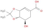 1,3-Benzodioxole-5-carboxylic acid, 3a,6,7,7a-tetrahydro-7-hydroxy-2,2-dimethyl-, (3aR,7R,7aS)-