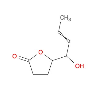2(3H)-Furanone, dihydro-5-(1-hydroxy-2-buten-1-yl)-