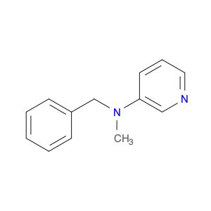 3-PYRIDINAMINE, N-METHYL-N-(PHENYLMETHYL)-