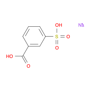 Benzoic acid, 3-sulfo-, sodium salt (1:1)