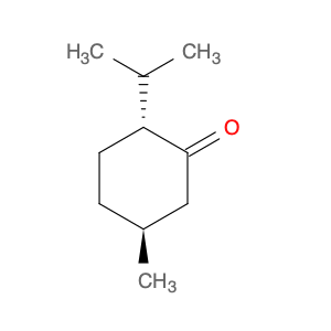 Cyclohexanone, 5-methyl-2-(1-methylethyl)-, (2R,5S)-rel-