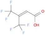 2-Butenoic acid, 4,4,4-trifluoro-3-(trifluoromethyl)-