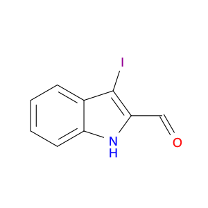 1H-Indole-2-carboxaldehyde, 3-iodo-