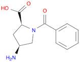 L-Proline, 4-amino-1-benzoyl-, (4S)-