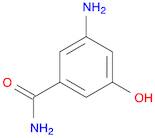 Benzamide, 3-amino-5-hydroxy-