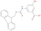 Benzoic acid, 3-[[(9H-fluoren-9-ylmethoxy)carbonyl]amino]-5-hydroxy-