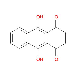 1,4-Anthracenedione, 2,3-dihydro-9,10-dihydroxy-