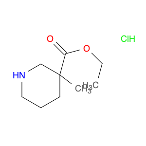 3-Piperidinecarboxylic acid, 3-methyl-, ethyl ester, hydrochloride (1:1)