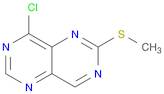 Pyrimido[5,4-d]pyrimidine, 8-chloro-2-(methylthio)-