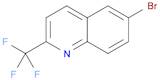 Quinoline, 6-bromo-2-(trifluoromethyl)-