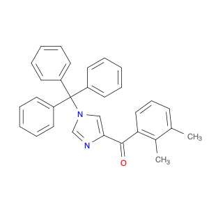 Methanone, (2,3-dimethylphenyl)[1-(triphenylmethyl)-1H-imidazol-4-yl]-