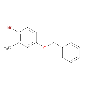 Benzene, 1-bromo-2-methyl-4-(phenylmethoxy)-