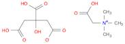 Methanaminium, 1-carboxy-N,N,N-trimethyl-, 2-hydroxy-1,2,3-propanetricarboxylate (1:1)