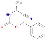 Carbamic acid, N-[(1R)-1-cyanoethyl]-, phenylmethyl ester