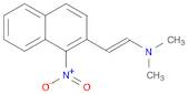 Ethenamine, N,N-dimethyl-2-(1-nitro-2-naphthalenyl)-, (1E)-