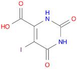 4-Pyrimidinecarboxylic acid, 1,2,3,6-tetrahydro-5-iodo-2,6-dioxo-