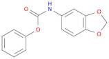 Carbamic acid, 1,3-benzodioxol-5-yl-, phenyl ester (9CI)