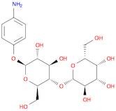 β-D-Glucopyranoside, 4-aminophenyl 4-O-β-D-galactopyranosyl-