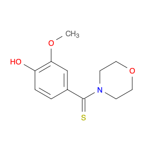 Methanethione, (4-hydroxy-3-methoxyphenyl)-4-morpholinyl-