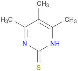 2(1H)-Pyrimidinethione, 4,5,6-trimethyl-