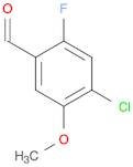 Benzaldehyde, 4-chloro-2-fluoro-5-methoxy-