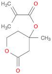 2-Propenoic acid, 2-methyl-, tetrahydro-4-methyl-2-oxo-2H-pyran-4-yl ester