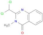 4(3H)-Quinazolinone, 2-(dichloromethyl)-3-methyl-