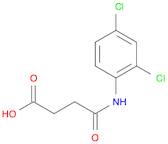 Butanoic acid, 4-[(2,4-dichlorophenyl)amino]-4-oxo-