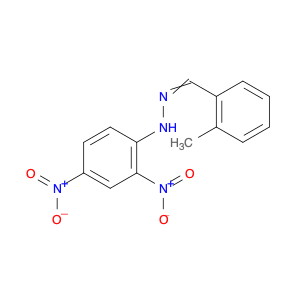 Benzaldehyde, 2-methyl-, 2-(2,4-dinitrophenyl)hydrazone