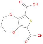 2H-Thieno[3,4-b][1,4]dioxepin-6,8-dicarboxylic acid, 3,4-dihydro-