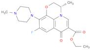 7H-Pyrido[1,2,3-de]-1,4-benzoxazine-6-carboxylic acid, 9-fluoro-2,3-dihydro-3-methyl-10-(4-methy...