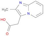 Imidazo[1,2-a]pyridine-3-acetic acid, 2-methyl-