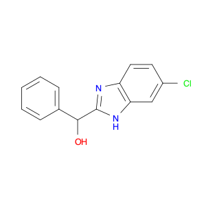 1H-Benzimidazole-2-methanol, 6-chloro-α-phenyl-