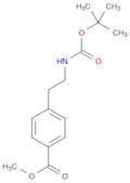 Benzoic acid, 4-[2-[[(1,1-diMethylethoxy)carbonyl]aMino]ethyl]-, Methyl ester