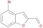 2-Benzofurancarboxaldehyde, 4-bromo-