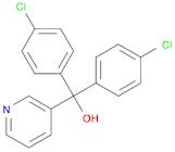 3-Pyridinemethanol, α,α-bis(4-chlorophenyl)-