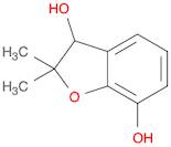 3,7-Benzofurandiol, 2,3-dihydro-2,2-dimethyl-