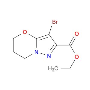 Ethyl 3-bromo-6,7-dihydro-5H-pyrazolo[5,1-b][1,3]oxazine-2-carboxylate