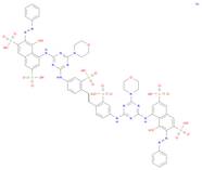 2,7-Naphthalenedisulfonic acid, 4,4'-[1,2-ethenediylbis[(3-sulfo-4,1-phenylene)imino[6-(4-morpho...