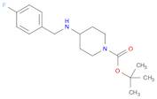 1-Piperidinecarboxylic acid, 4-[[(4-fluorophenyl)methyl]amino]-, 1,1-dimethylethyl ester