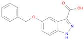 1H-Indazole-3-carboxylic acid, 5-(phenylmethoxy)-