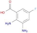 Benzoic acid, 2,3-diamino-5-fluoro-