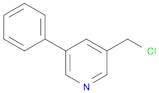 Pyridine, 3-(chloromethyl)-5-phenyl-